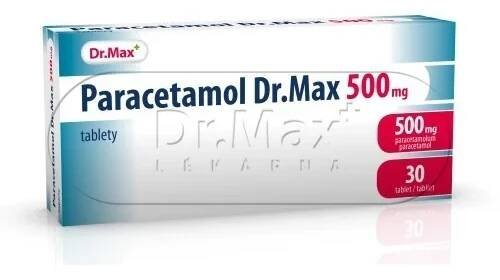 Paracetamol Dr. Max 500 mg tablety 30 tablet 