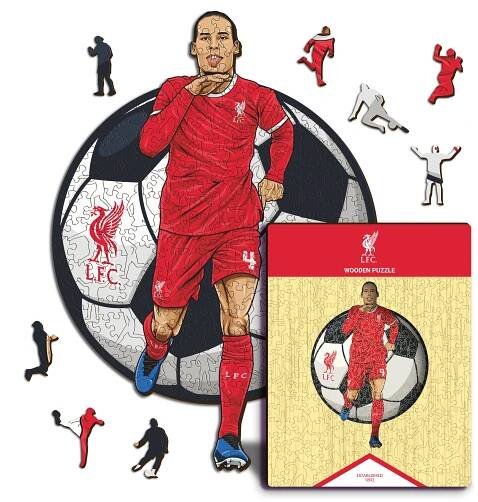 Virgil van Dijk - Wooden Puzzle