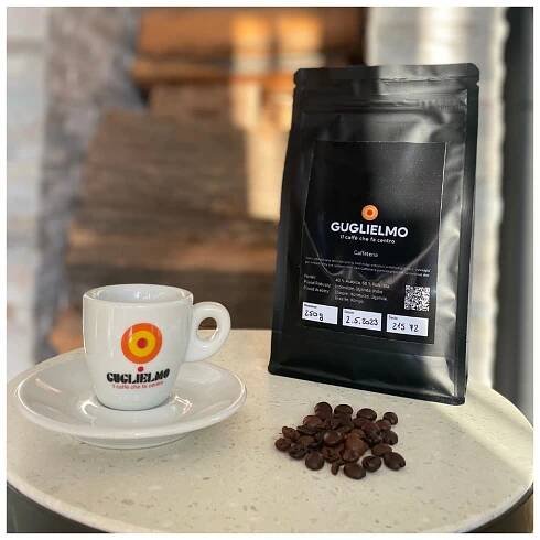 Caffe Guglielmo Caffeteria 250 g Zrnková káva