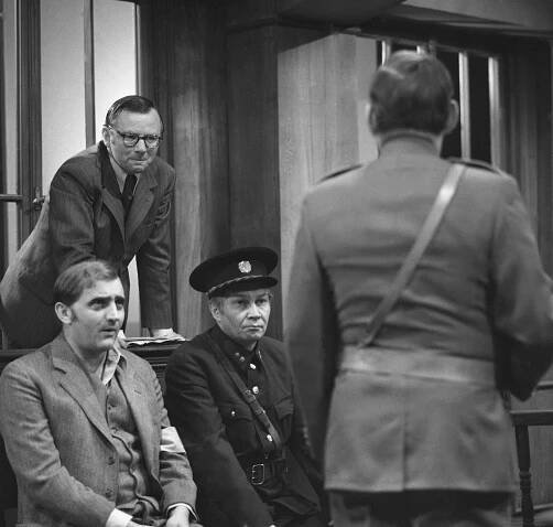 Hlavní přelíčení - Z filmu - Josef Somr, Vlastimil Hašek, Jaroslav Mareš