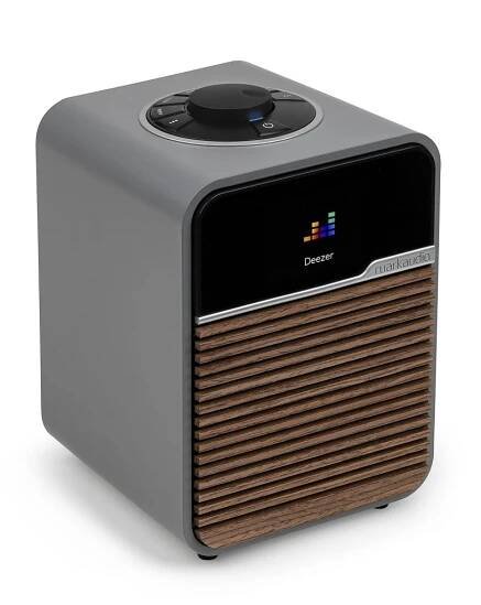 Ruark Audio R1S Mid Grey Lacquer/Walnut Grille