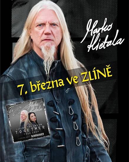 Fantastická rock-metalová noc s TARJOU a MARKEM HIETALOU už pozítří ve ZLÍNĚ! MARKO | PRAGOKONCERT BOHEMIA, a.s.