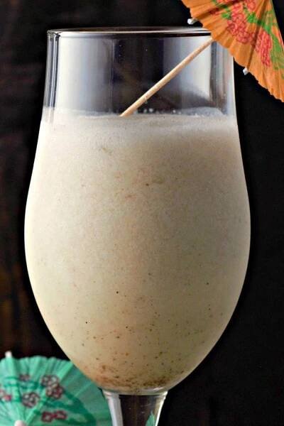 Pina Colada with Malibu Rum