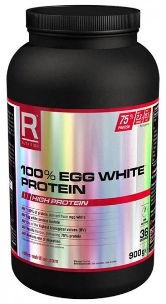 100% Egg White Protein 900g vanilka