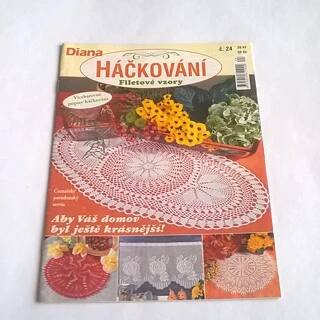 Diana - háčkování, filetové vzory