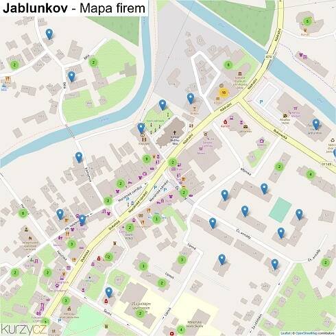 Jablunkov - mapy | Kurzy.cz