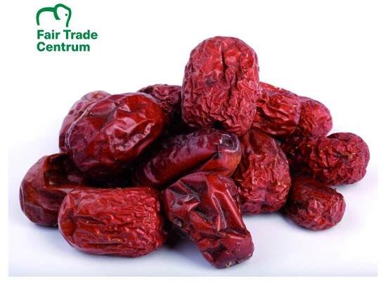 Bio Jujube červené datle sušené na slunci, 100 g - Fair Trade Centrum