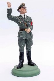 Sběratelská figurka - Německý kancléř Adolf Hitler - materiál cín - Starožitnosti a umění