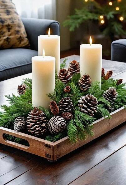 23 Clever DIY Christmas Decoration Ideas | Christmas table decorations, Christmas decorations, Christmas deco