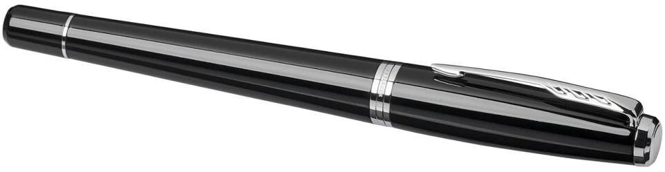 Kovové plnicí pero Parker URBAN FOUNTAIN - solid black / chrome