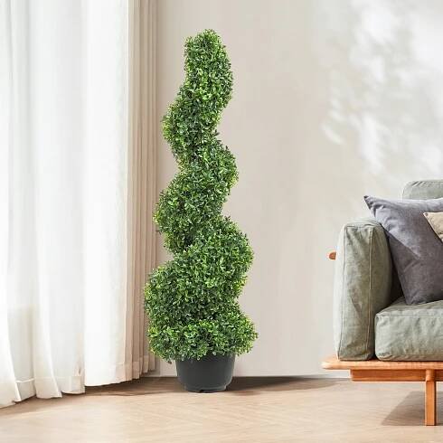 Umělý stromek zimostráz 122 cm, sada 2 ks, zahradní a domácí dekorace Kód výrobce 5907021451406