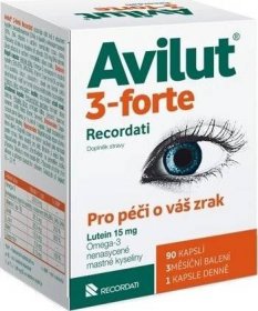 Avilut 3-forte Recordati cps.90 z lékárny Benu.cz - Zdravá Výživa.net
