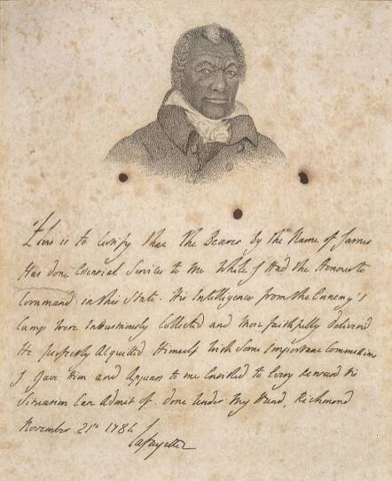 James Lafayette and His Military Service