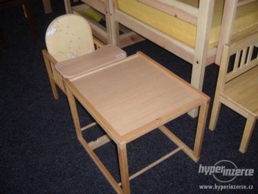 dětská jídelní židle fini bazar