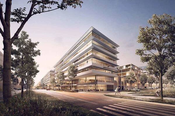 Vizualizace projektu Rohan City.