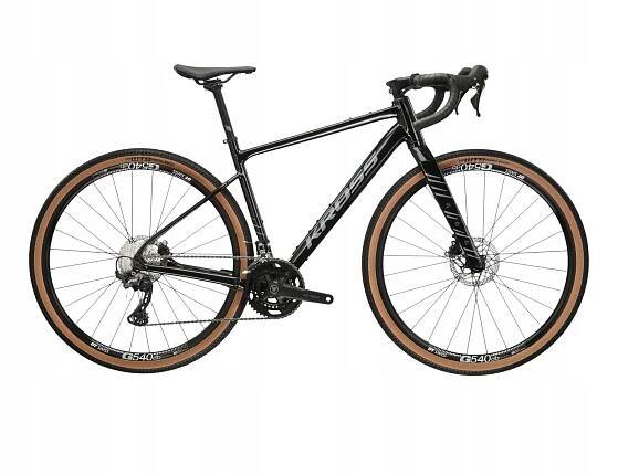 Gravelové kolo KROSS Esker 6.0 (28'') černo-šedé L