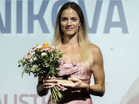 Na snímke Terézia Páleníková sa stala najlepšou basketbalistkou roka 2024