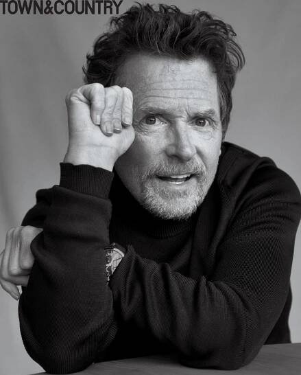 Michael J. Fox magazine cover