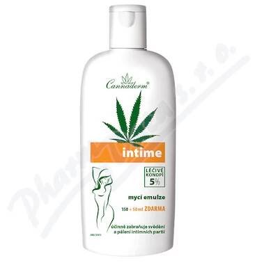 Cannaderm Intime NEW mycí emulze 150+50ml ZDARMA