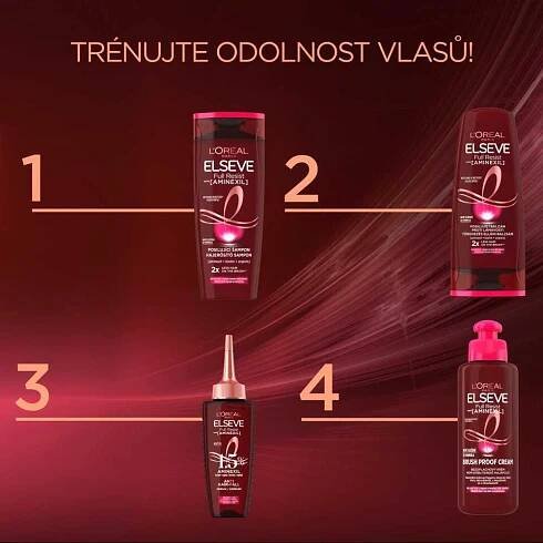 L'Oréal Paris Elseve Full Resist Aminexil Anti Hair Fall Serum 102 ml • bezvavlasy.cz