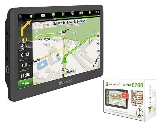 PS Navigace NAVITEL E700 PND 7 "" EU, RU, BY, KZ, UA Doživotní aktualizace map