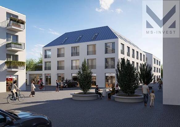 Novostavba bytu 2+kk 63m2 s terasou 10m 2 v projektu Centrum Hostivice | Reality.iDNES.cz 
