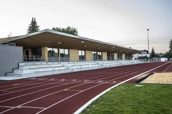Městský atletický stadion, areál Sladovka, Benešov