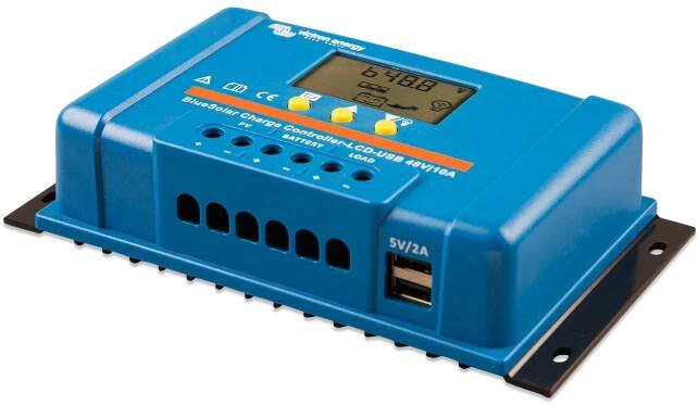 Solární regulátor nabíjení BlueSolar PWM (DUO) LCD&USB | Victron Energy