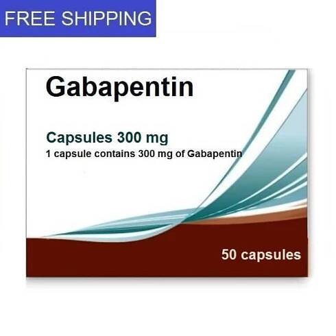 GABAPENTIN Buy Online 300mg 50 capsules