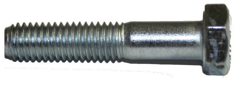 Šroub 6-ti hranná hlava M8x40 ZB závit částečný DIN 931 8.8