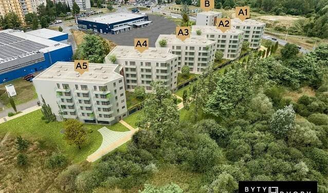 Byt 4+kk s dvěma terasami BYTY 4 DVORY, České Budějovice | Reality.iDNES.cz 