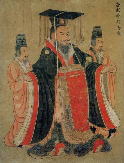Portrét císaře Wu-ti
