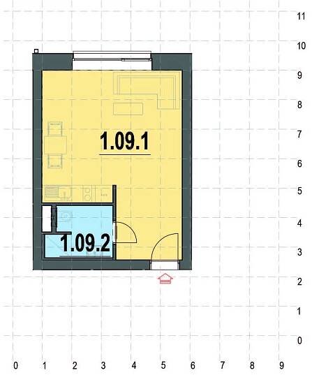 Apartmán 1.09 | Vrchlabí apartmány