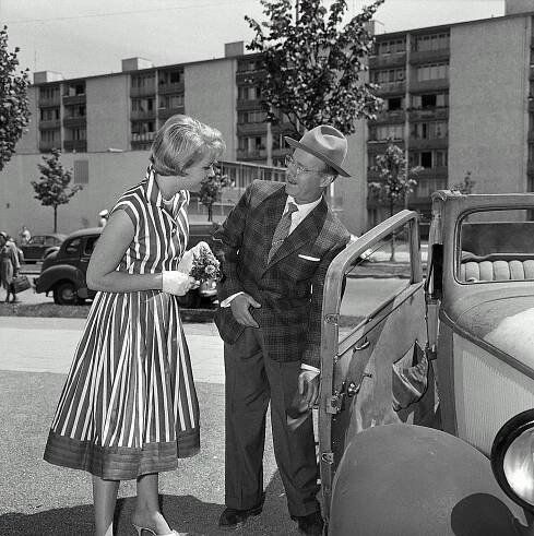 Wera Frydtberg, Heinz Rühmann - Der Pauker - Z filmu