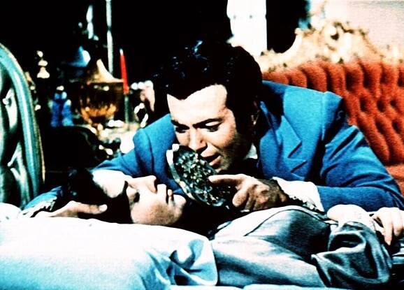 HOUSE OF USHER, Myrna Fahey, Mark Damon, 1960