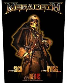 Megadeth the sick the dying and the dead backpatch bp1252_1000x1000