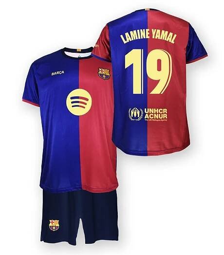 Dětský replika set BARCELONA FC 24/25 Home Yamal