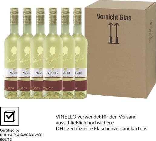 6er Vorteils-Weinpaket Riesling lieblich - Maybach