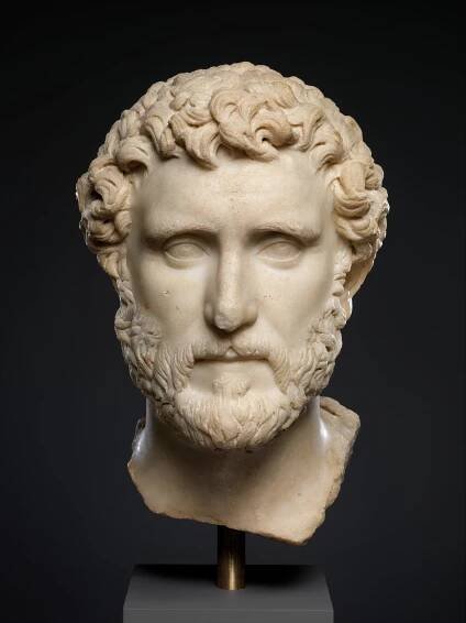 Marble portrait of the emperor Antoninus Pius - Roman - Antonine - The Metropolitan Museum of Art