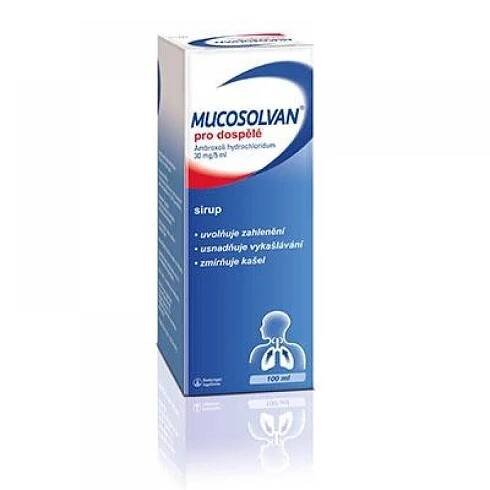 MUCOSOLVAN Sirup pro dospělé 100 ml - Lékárna Damona