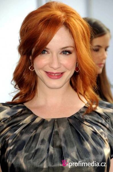 Christina Hendricks - celebrity účes - HappyHair
