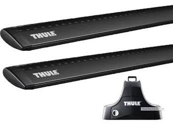 Střešní nosiče Thule 754+WingBar černé tyče 962+kit