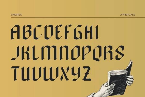 Skigrex Gothic – Modern Logo Font – Nirmana Visual