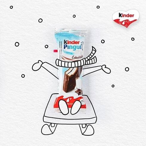 Kinder Pingui rodinné balení 8×30 g
