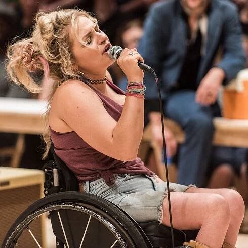 Ali Stroker, the First Actor in a Wheelchair to be Nominated for a Tony, Wants You to Really See Her