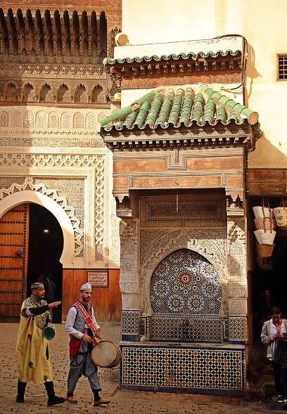 Street Performers, Fez Medina, Fez, Morocco