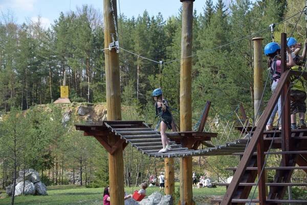 Lanový park a hřiště Areál Velká dohoda - okres Blansko | Ověřeno rodiči