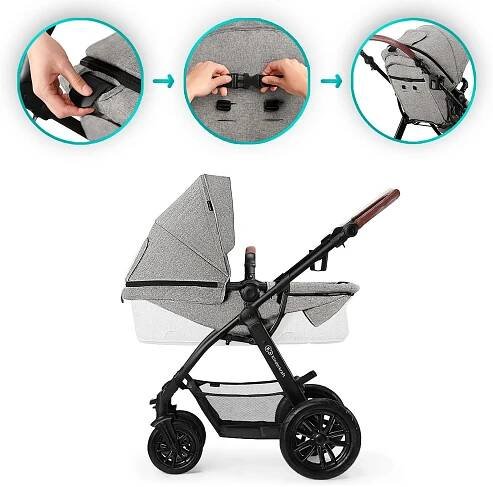 Kinderkraft 3v1 XMOOV 2020 Black