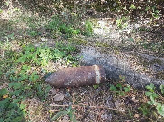 Pyrotechnik na Benešovsku zajistil německý dělostřelecký granát