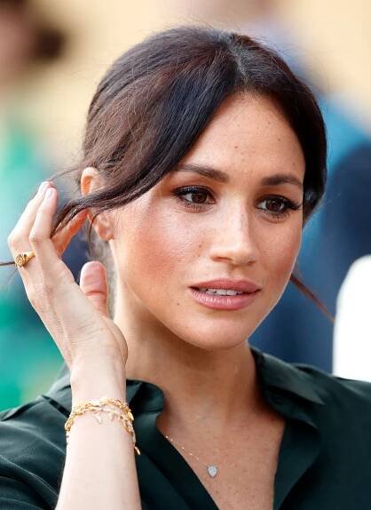 Markle is pictured back in 2018.